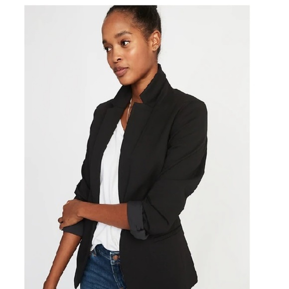 old navy black blazer